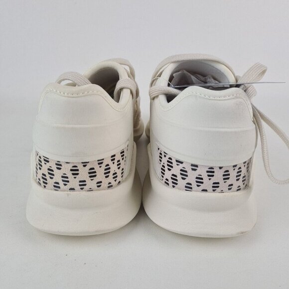 Adidas EQT RACING Advance OWHITE Black Sneakers Running Women Size 6.5 Defect - Picture 6 of 11